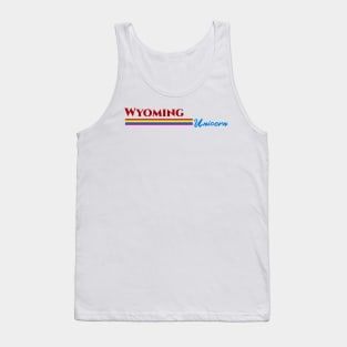 Wyoming Unicorn Gift Tank Top